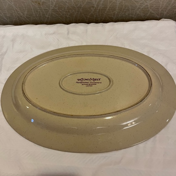 Crown Manor Autumn Blossom Platter - Picture 3 of 5